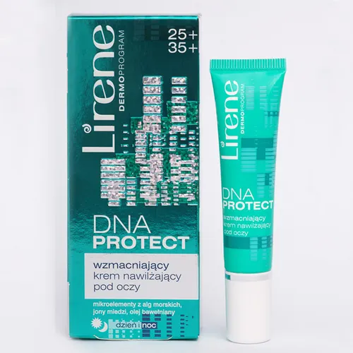 Lirene Dermoprogram DNA Protect 35+, Wzmacniający krem nawilżający pod oczy