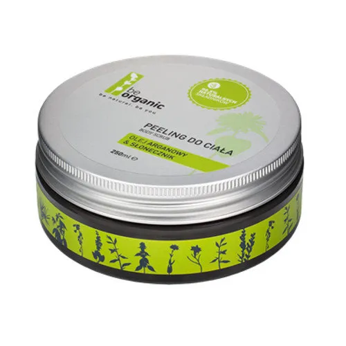 Be Organic Peeling do ciała 'Olej arganowy i słonecznik'