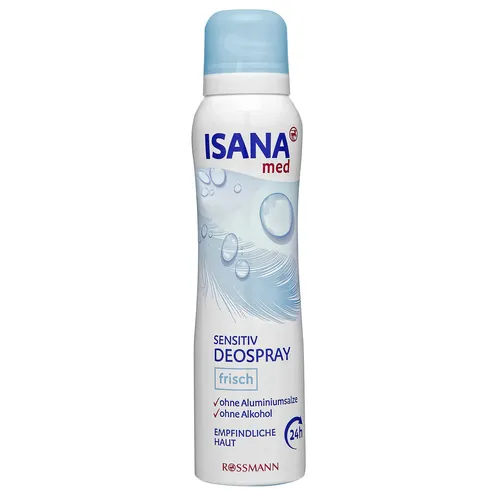 Isana Med, Sensitive Deospray Frisch (Delikatny dezodorant w sprayu)
