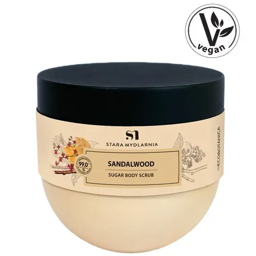 Stara Mydlarnia Eco Botanica, Cukrowy peeling do ciała `Sandalwood`