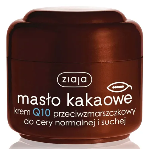 Ziaja Masło Kakaowe, Krem przeciwzmarszczkowy Q10