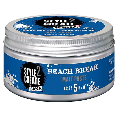 Isana Style 2 Create, Beach Break Matt Paste (Krem matujący z formułą Beach Break)