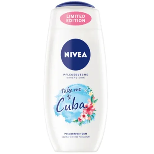 Nivea Take me to Cuba, Care Shower (Pielęgnujący żel pod prysznic)