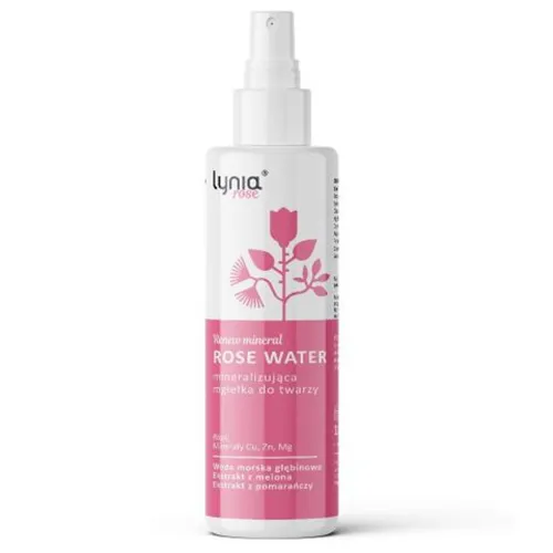 Lynia Renew Rose, Mineral Rose Water (Mineralizująca mgiełka różana)