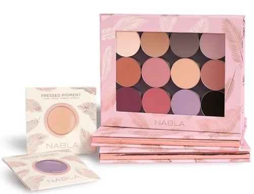 Nabla The Matte Collection, Pressed Pigment Feather Edition (Prasowany pigment) - 1