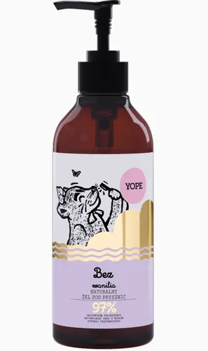 Yope Naturalny żel pod prysznic `Bez i wanilia`