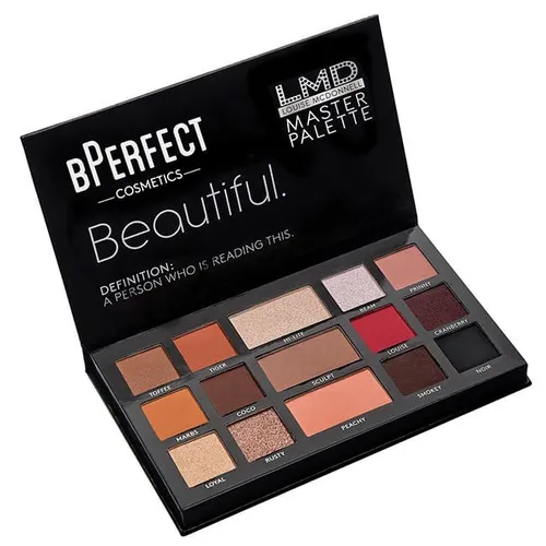 BPerfect Cosmetics BPerfect  x LMD, Master Palette (Paleta cieni do powiek)