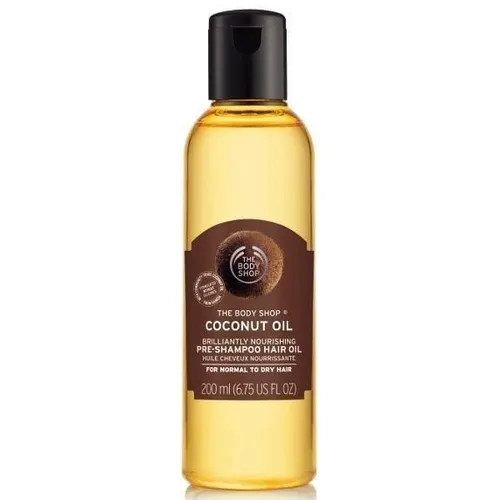 The Body Shop Coconut Oil, Brilliantly Nourishing Pre-Shampoo Hair Oil (Olejek do włosów)