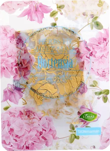 No:HJ Herbs Fit, Hortensia  Sheet Mask (Maseczka w płachcie z ekstraktem z hortensji)