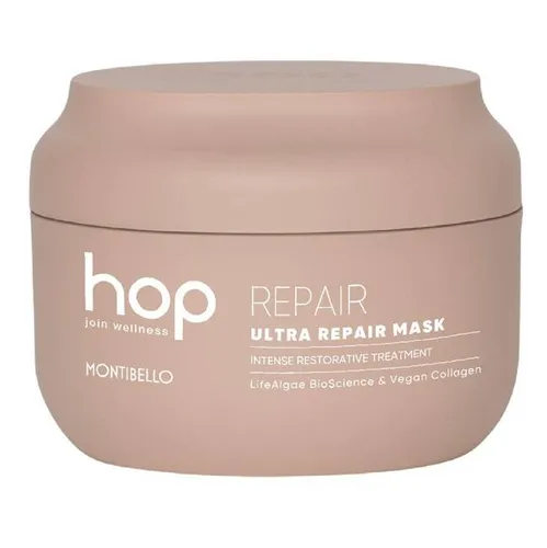 Montibello Hop, Ultra Repair Mask (Intensywnie odbudowująca maska do włosów suchych i zniszczonych)
