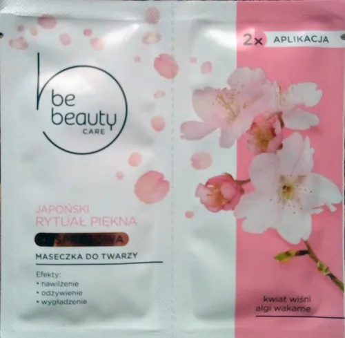 bebeauty Japoński rytuał piękna, Ekspresowa maseczka do twarzy