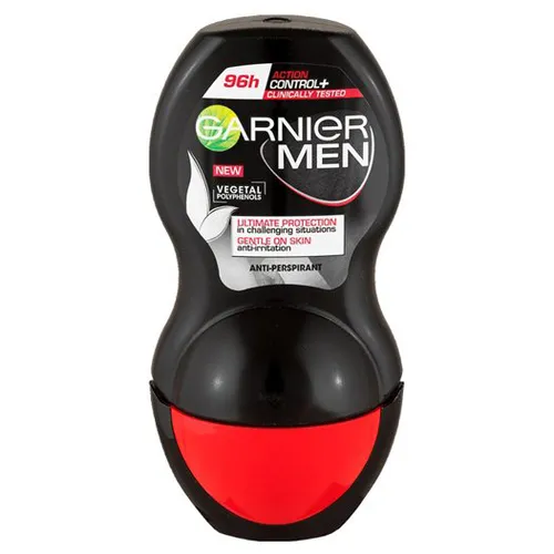 Garnier Men, Active Control+ Clinically Tested 96H Antiperspirant Roll-on (Antyperspirant roll-on dla mężczyzn) - 2