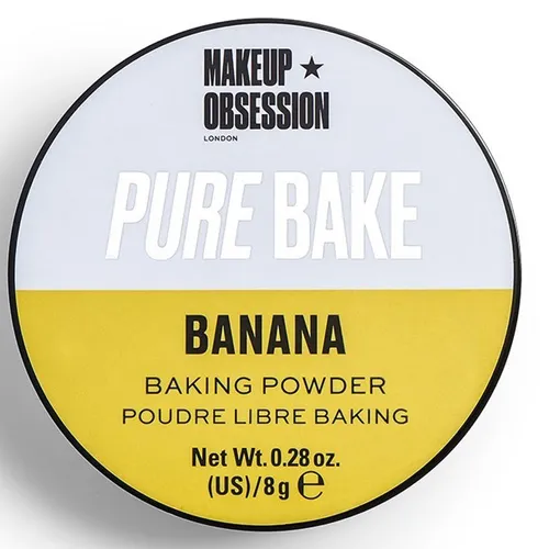 Makeup Obsession London Pure Bake, Banana Baking Powder (Bananowy puder do bakingu twarzy)