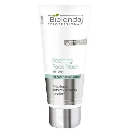 Bielenda Professional Exfoliation Face Program, Soothing Mask with Zinc (Maseczka łagodząca z cynkiem)