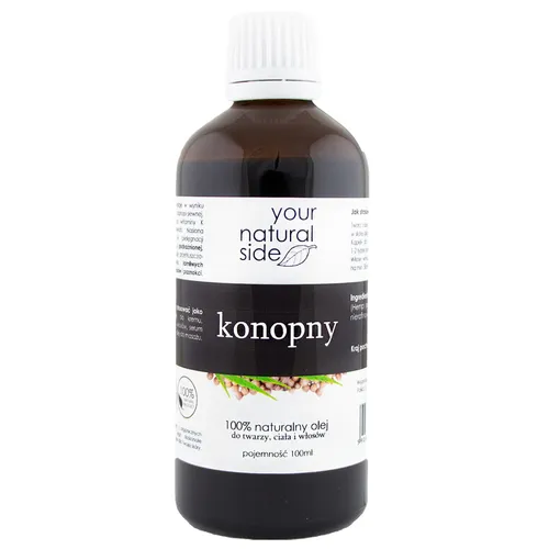 Your Natural Side Olej konopny nierafinowany