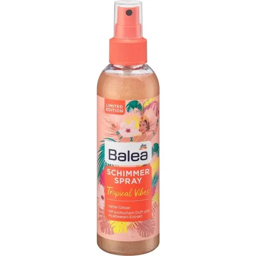 Balea Schimmer Spray Tropical Vibes (Spray rozświetlający do ciała)