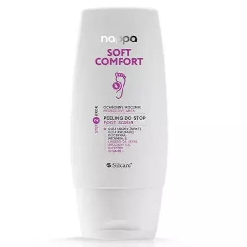 Silcare Nappa , Soft Comfort,  Peeling do stóp