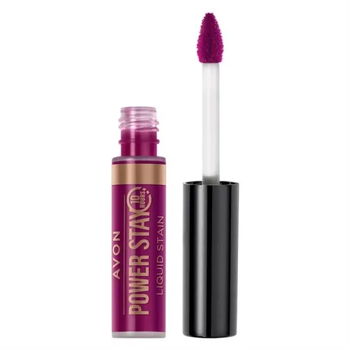 Avon Power Stay, Liquid Stain `10 Hours` (Szminka w płynie `Do 10 godzin`)