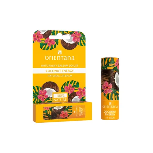 Orientana Naturalny balsam do ust `Coconut Energy` - 2