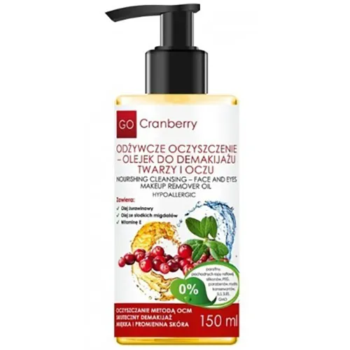 Go Cranberry Olejek do demakijażu twarzy i oczu