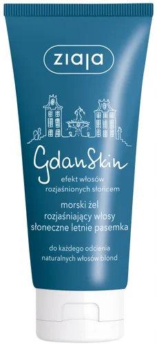 Ziaja GdanSkin, Morski żel rozjaśniający włosy `Słoneczne letnie pasemka`