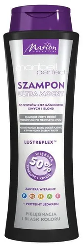 Marion Maribell Perfect, Szampon ultra mocny do włosów rozjaśnionych, siwych i blond