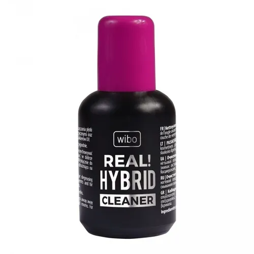 Wibo Real! Hybrid, Cleaner (Preparat do odtłuszczania płytki paznokcia)