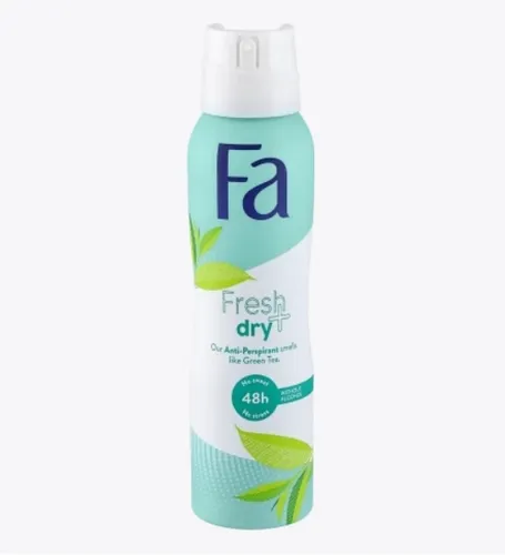Fa Fresh & Dry, Green Tea Dezodorant Spray (Dezodorant w sprayu `Zielona herbata` (nowa wersja))