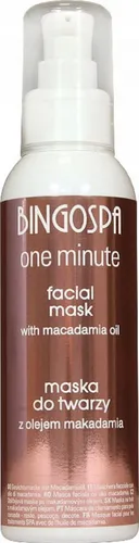 BingoSpa One Minute Facial Mask with Macadamia Oil  (Maska do twarzy z olejem makadamia)