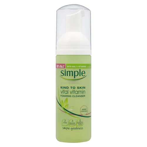 Simple Kind to Skin, Vital Vitamin Foaming Cleanser (Pianka do mycia twarzy z witaminami) - 2