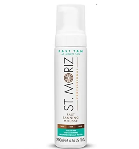 St. Moriz Fast Self Tanning Mousse (Błyskawiczny mus samoopalający)