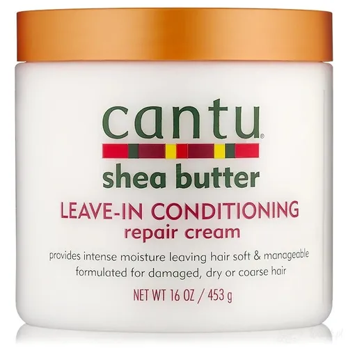 Cantu Shea Butter Leave-in Conditioning Repair Cream (Intensywnie regenerująca odżywka do włosów osłabionych)