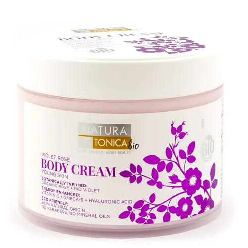 Natura Estonica Bio Violet Rose Body Cream Young Skin (Krem do ciała `Róża i fiołek`)