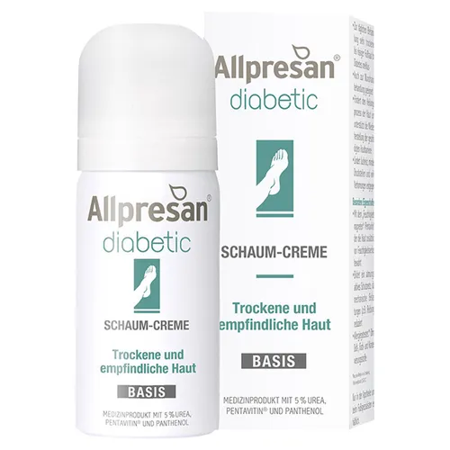 Allpresan Diabetic, Schaum - Creme (Krem w piance do stóp)