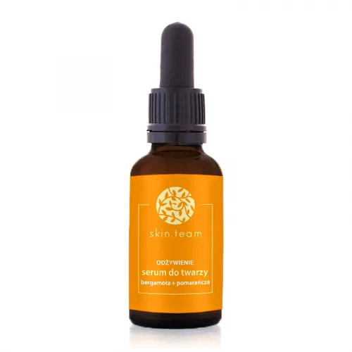Skin.team Serum do twarzy bergamota + pomarańcza `Odżywienie`