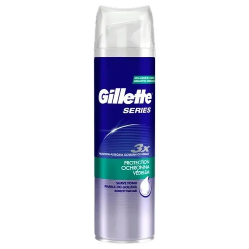 Gillette Series, Protection 3 x Action Shaving Foam (Pianka do golenia)