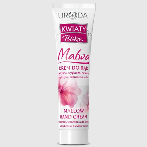 Uroda Kwiaty Polskie, Krem do rąk 'Malwa' (nowa wersja)