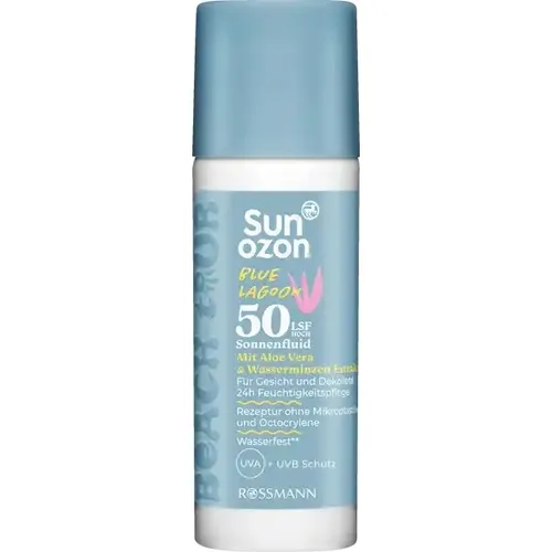SunOzon Beach Tour, Blue Lagoon, Sun Fluid SPF50 (Fluid przeciwsłoneczny SPF50)