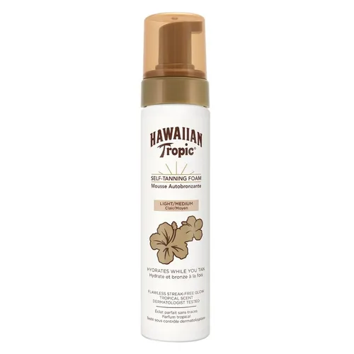 Hawaiian Tropic Self-Tanning Foam Light/Medium (Samoopalacz w piance kolor jasny/średni)