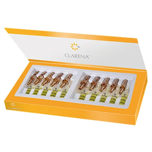 Clarena Overnight 100% Vit C Shock Serum (Odmładzające serum w ampułce na noc) - 2