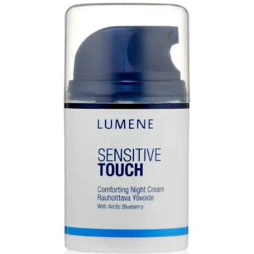 Lumene Sensitive Touch, Comforting Night Cream (Krem na noc dla cery wrażliwej z lnem)