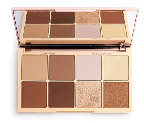 Revolution Beauty (Makeup Revolution) Makeup Revolution x Roxxsaurus,  Contour and Highlight Palette (Paleta bronzerów i rozświetlaczy)