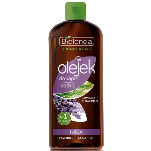 Bielenda Aromatherapy, Olejek do kąpieli i pod prysznic `Relax: lawenda + eukaliptus`