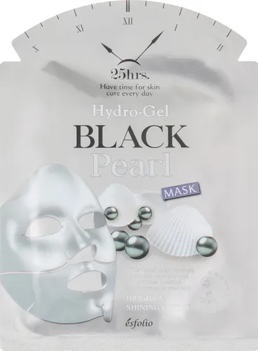 Esfolio Hydro-Gel Black Pearl Mask (Hydrożelowa maska w płachcie do twarzy z czarną perłą)