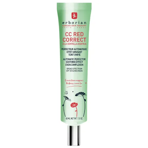 Erborian CC Cream Red Correct (Krem CC redukujący zaczerwienienia)