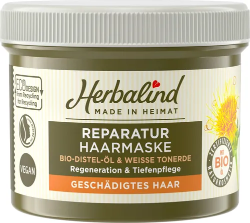 Herbalind Reparatur Haarmaske (Odbudowująca maska do włosów)