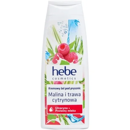 Hebe Cosmetics, Kremowy żel pod prysznic `Gliceryna + proteiny mleka` (różne rodzaje)