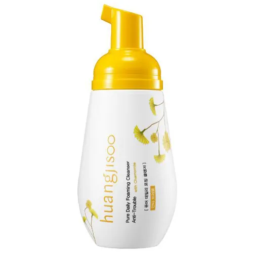Huangjisoo Pure Daily Foaming Cleanser (Hipoalergiczna łagodząca pianka do mycia twarzy do cery wrażliwej i problematycznej)