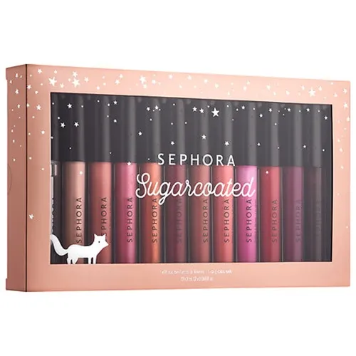 Sephora Sugarcoated, Lip Gloss Set (Zestaw 12 błyszczyków do ust) - 2