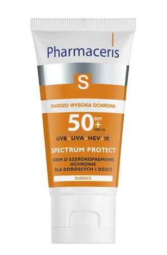 Pharmaceris S, Spectrum Protect, Krem o szerokopasmowej ochronie dla dorosłych i dzieci SPF 50+ - 1